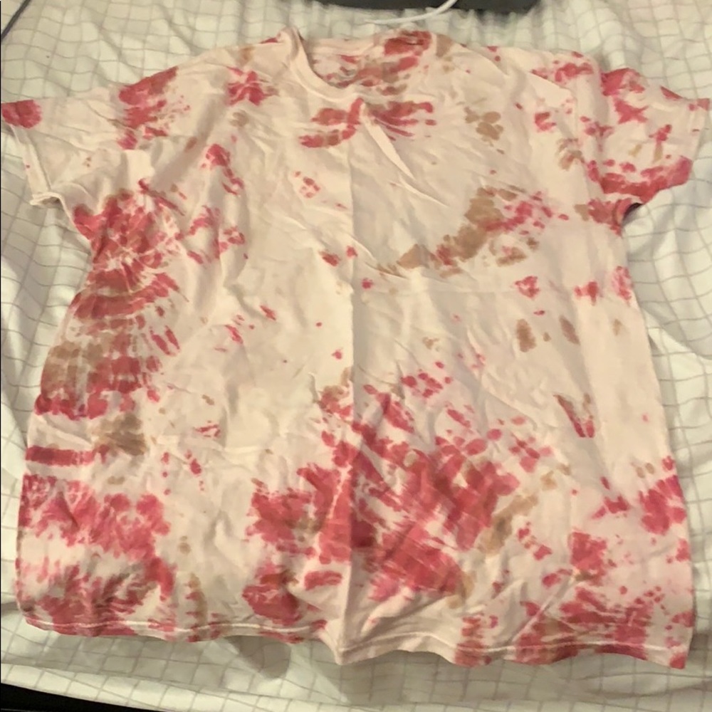 Custom made tie dye shirt
